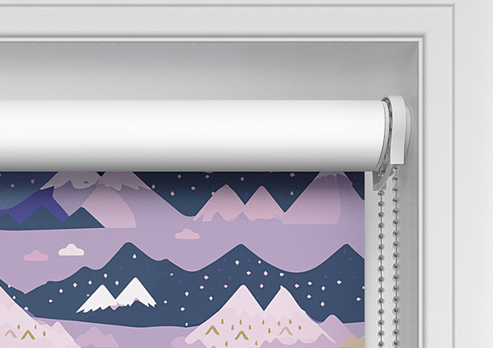 Serene Summit, Amethyst - Twist&Fit Roller Blind - Image 10